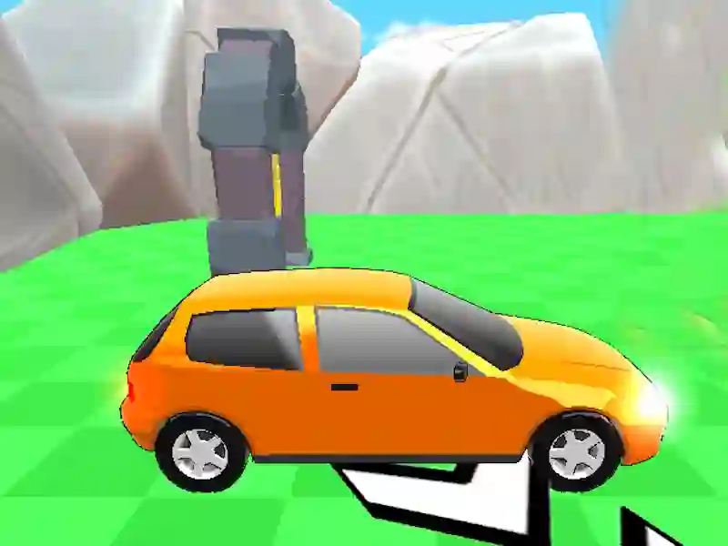 Obby: Training by Car – kostenloses Online-Spiel