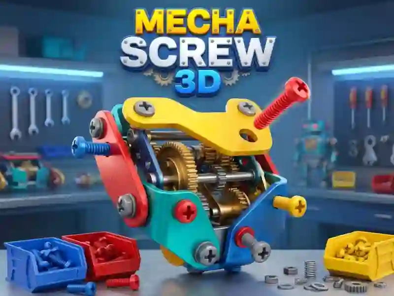 Mecha Screw 3D — bezplatná online hra