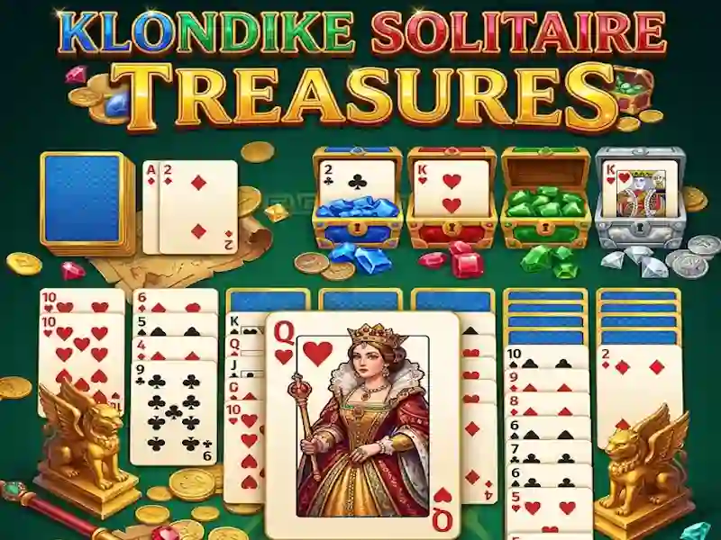 Klondike Solitaire Treasures — لعبة مجانية اون لاين