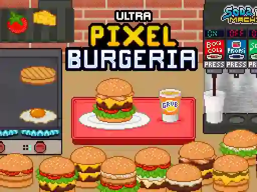 Ультра пиксельная бургерия — free online game
