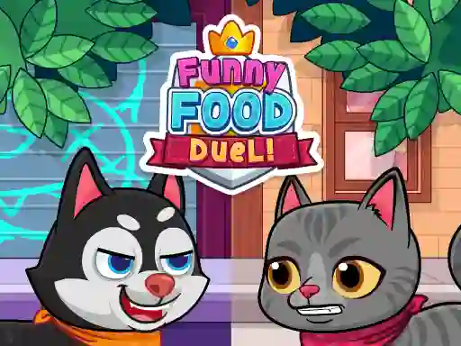 Funny Food Duel — free online game