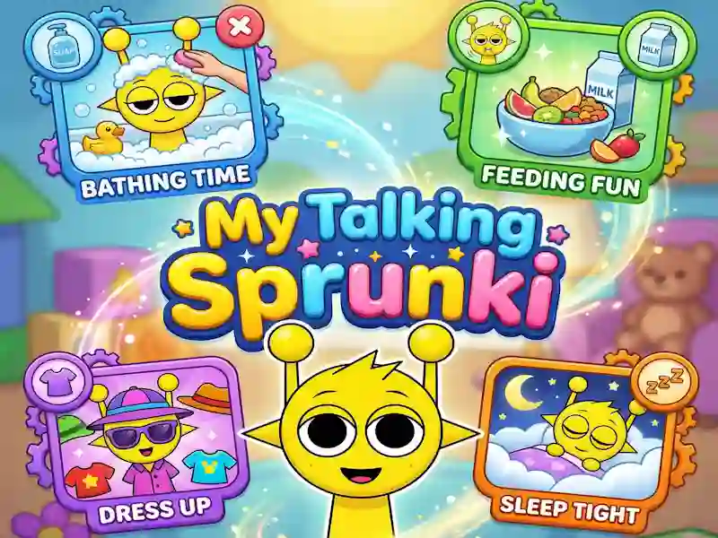 My Talking Sprunki — free online game