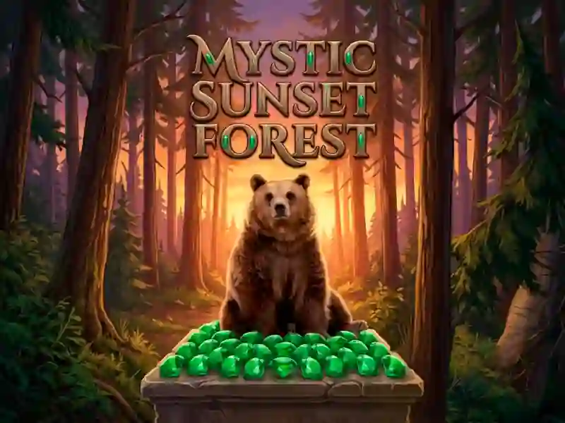 Cluiche Mystic sunset forest ar líne
