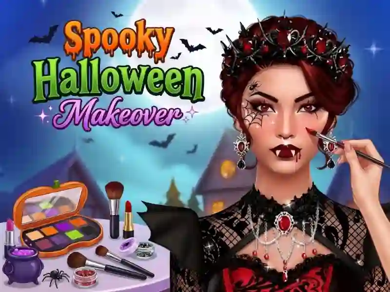 Spooky Halloween Makeover — nemokamas žaidimas internete