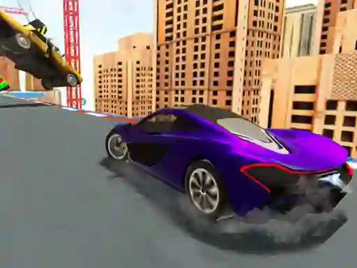 Mega ramp  Car Stunt Race — free online game