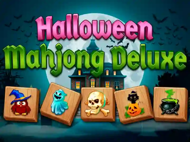 Halloween Mahjong Deluxe — free online game