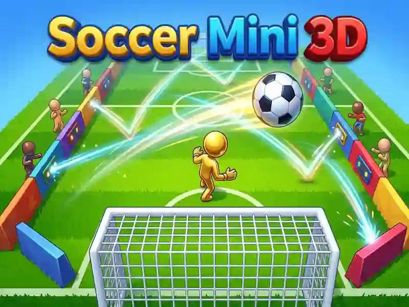Jwèt Soccer Mini 3D sou entènèt