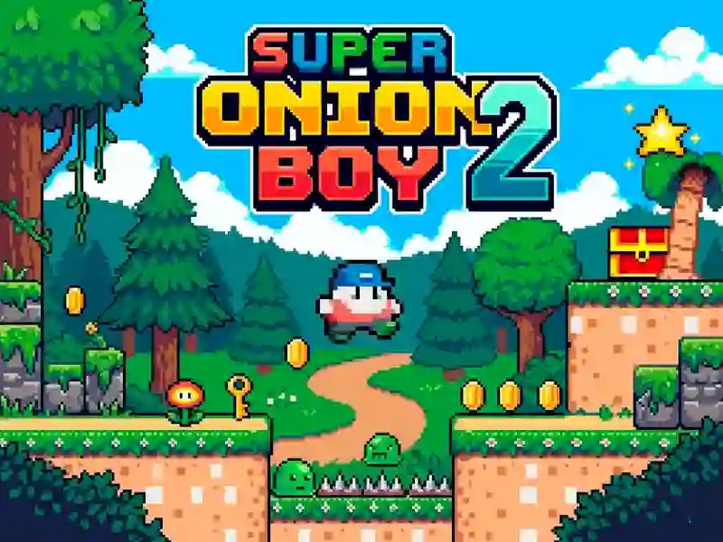 Leikur Super Onion Boy 2 á netinu