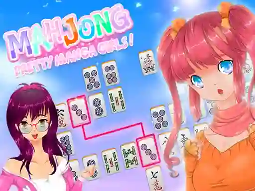 Játék Mahjong Pretty Manga Girls online