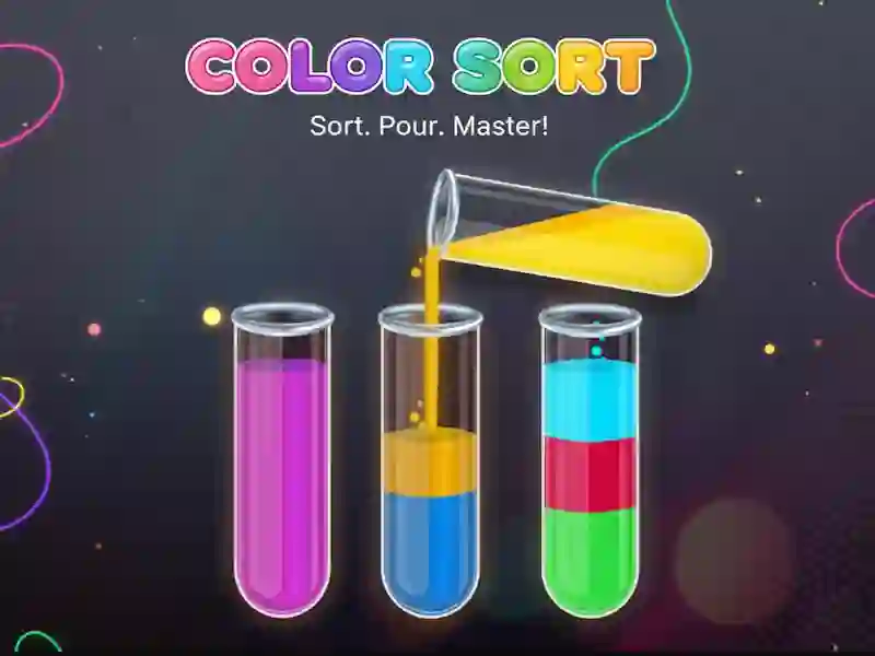 Spel Color Sort online