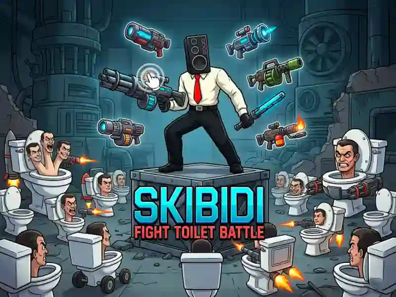 Permainan Skibidi FighT Toilet Battle talian