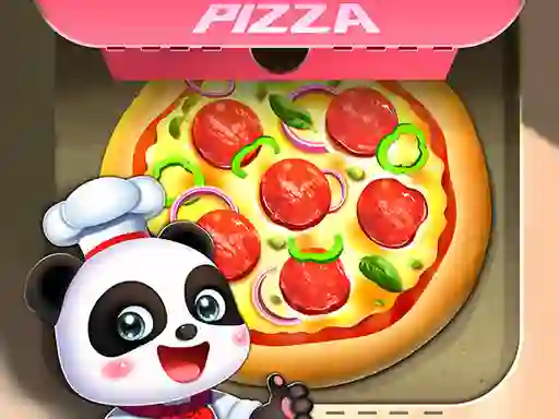 Mäng Little Panda Space Kitchen Internetis