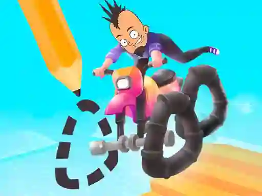 Scribble racing — free online game