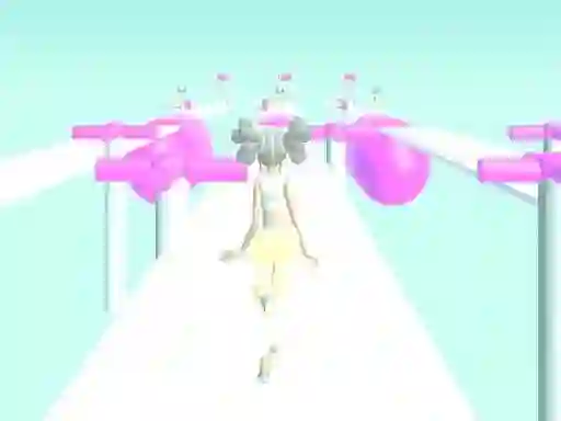 Girly Race Runner — free online game