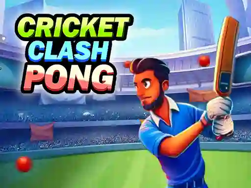 Cricket Clash Pong — free online game