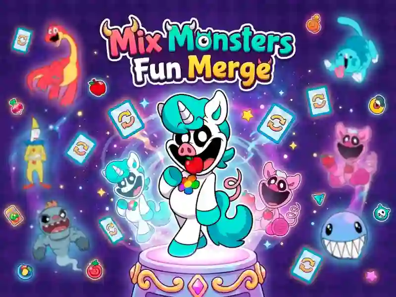 Mix Monsters: Fun Merge — darmowa gra online