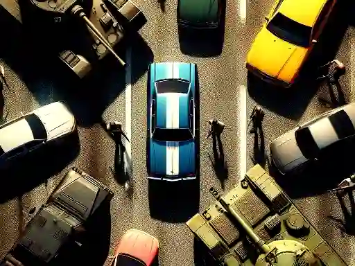 GTA Car Rush — free online game