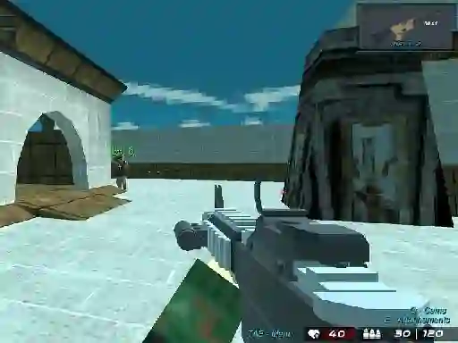 Blocky Shooting Arena 3d Pixel Combat — free online game