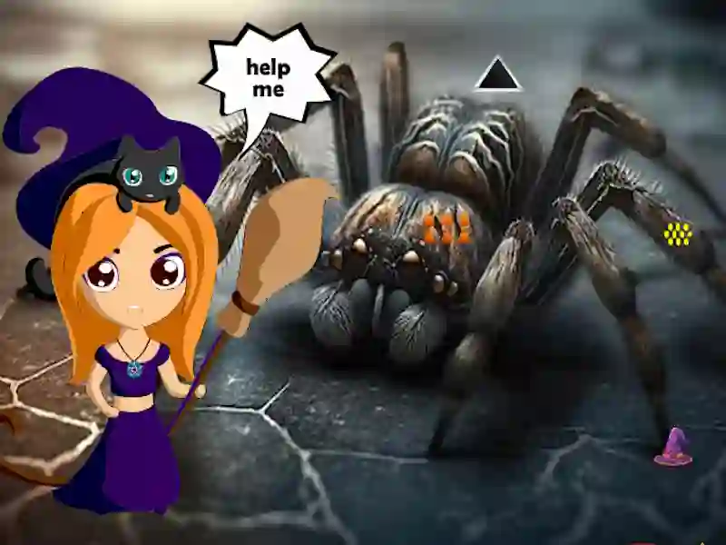 Sorceress Escaped Spider Realm – tasuta veebimäng