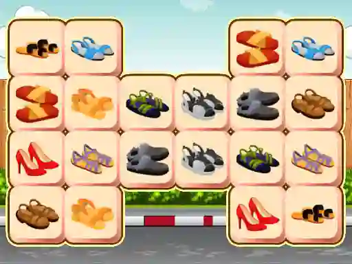Girls Sandals Mahjong — free online game
