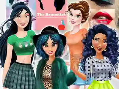 Princess Style Vlog Tips for Brunettes — безкоштовна онлайн гра