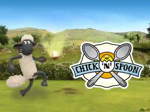 Гульня Shaun The Sheep: Chick N Spoon онлайн