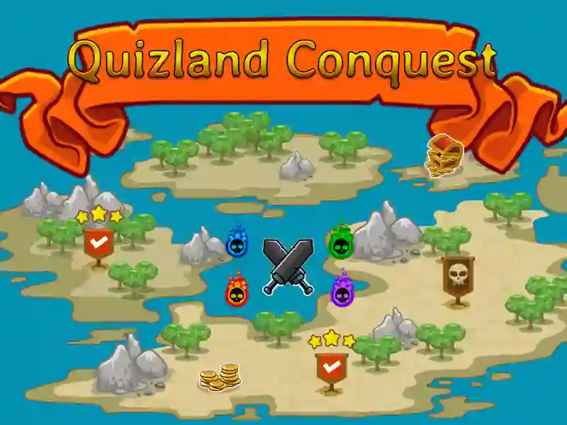 Quizland Conquest — free online game