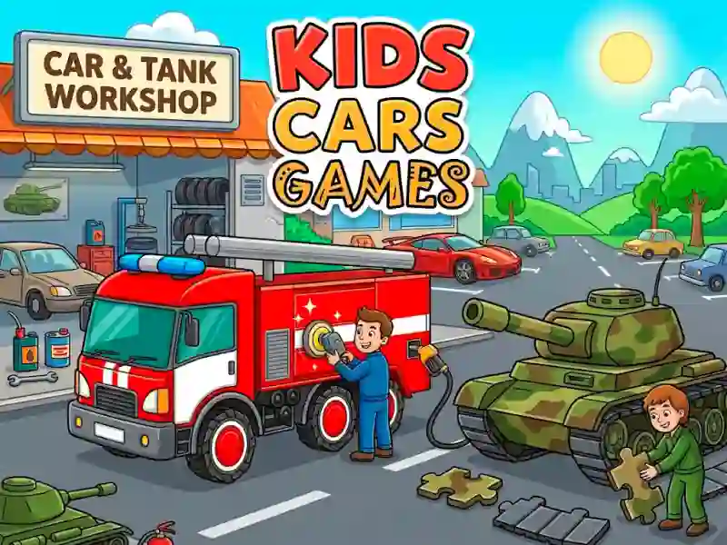 Kids Cars Games — free online game