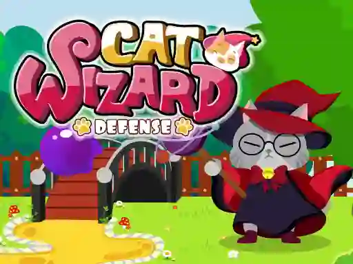Trò chơi Cat Wizard Defense trực tuyến