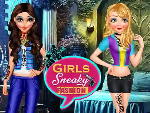 Girls Sneaky Fashion — free online game