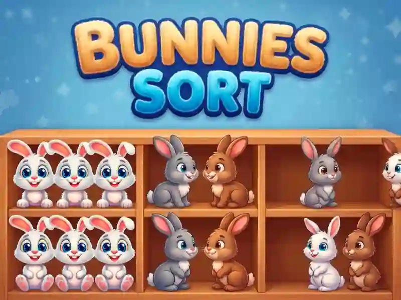 Lojë Bunnies Sort në internet
