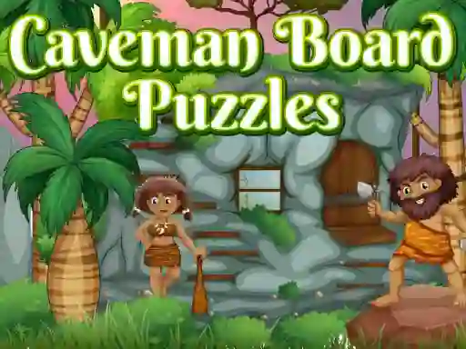 Caveman Board Puzzles — free online game