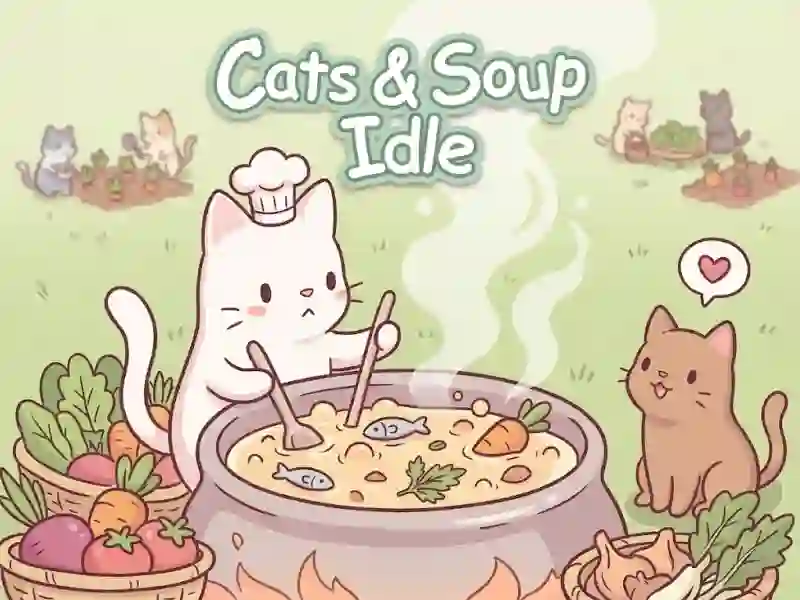 Cats & Soup Idle — besplatna online igra
