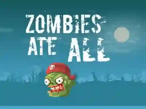 Гульня Zombies Ate All онлайн