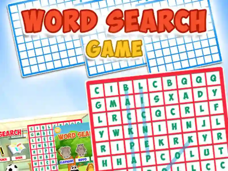 Word Search game — free online game