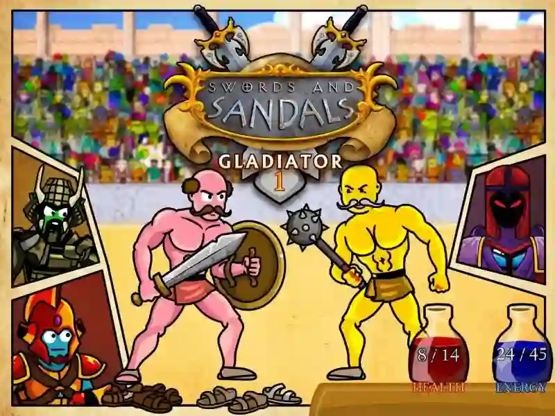 Swords and Sandals 1: Gladiator — free online game