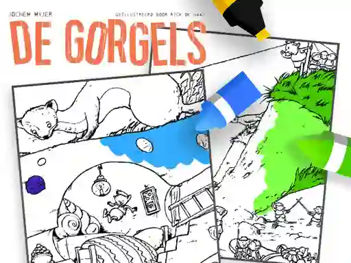 Permainan Coloring Gorgels talian