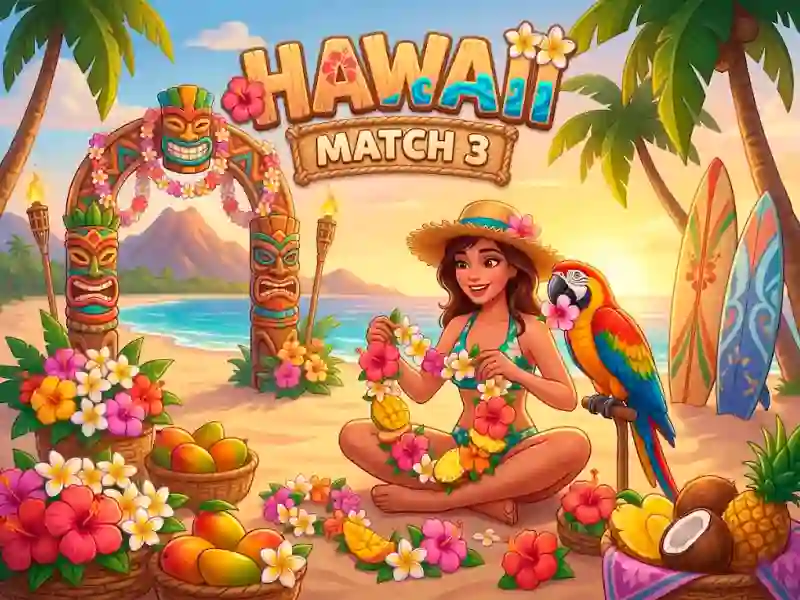Hawaii Match 3 — free online game