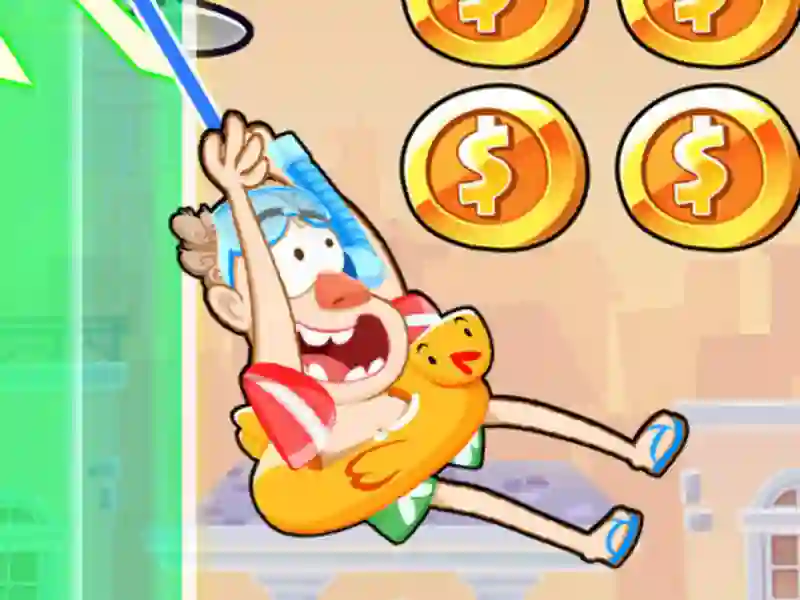Alien Chase Swing and Fly — jogo online grátis