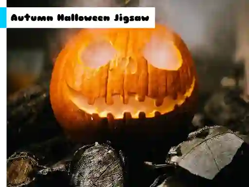Autumn Halloween Jigsaw — free online game
