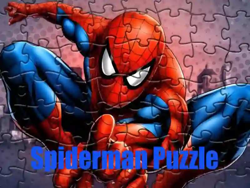Cluiche Spiderman Puzzle ar líne
