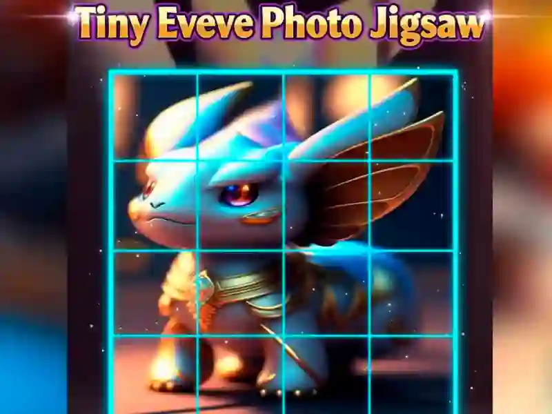 Tiny Eevee Photo Jigsaw — darmowa gra online