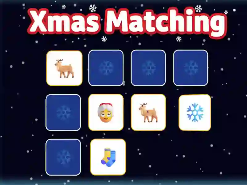 Игра Xmas Matching онлайн
