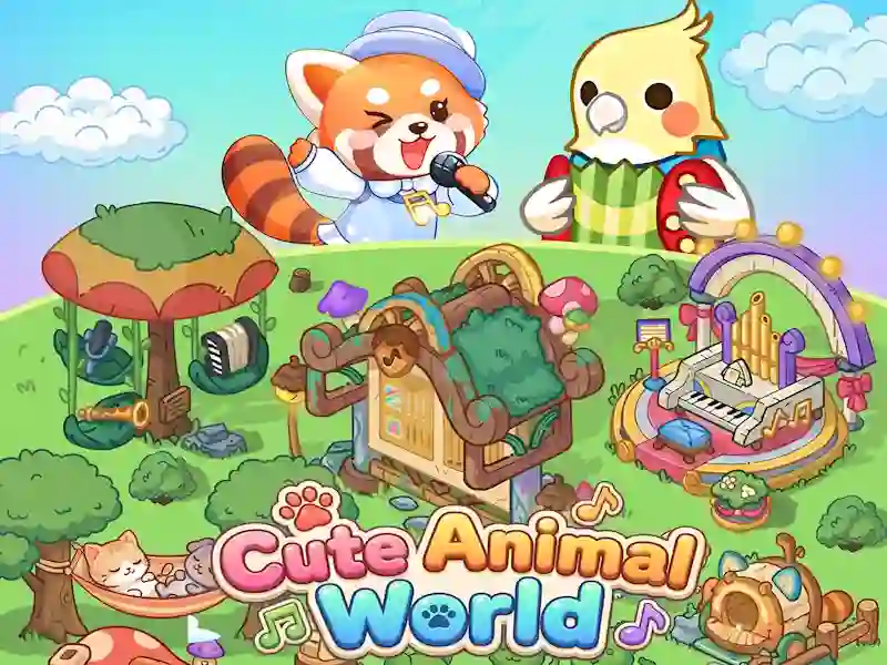 Cute Animal World — free online game