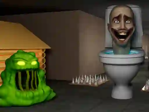 Toilet Monster Attack Sim 3D — free online game
