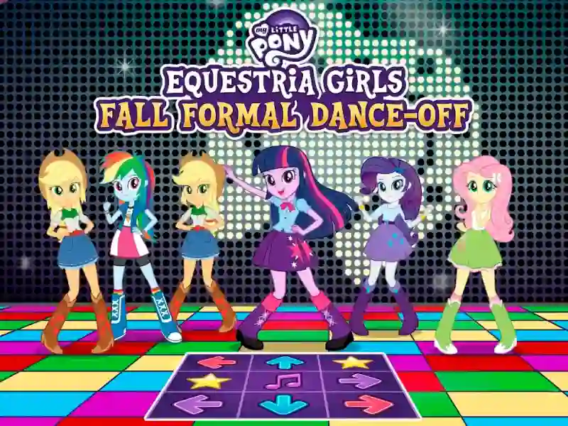 My Little Pony Equestria Girls Fall Formal Dance-Off – tasuta veebimäng