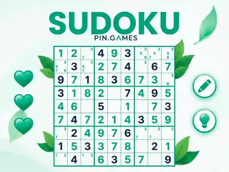 Sudoku - Pin.Games — безплатна онлайн игра