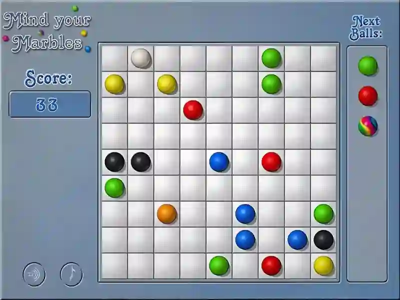 Joc Mind Your Marbles on-line