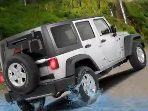 4x4 Passenger Jeep Driving game 3D — free online game