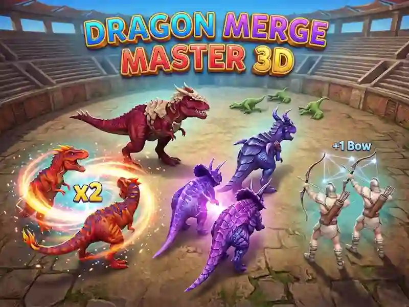 Spil Dragon Merge Master 3D online